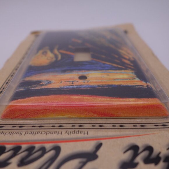 Art Plates Switchplate Single-Gang Switch Plate feat Edvard Munch's The Scream - Picture 14 of 16